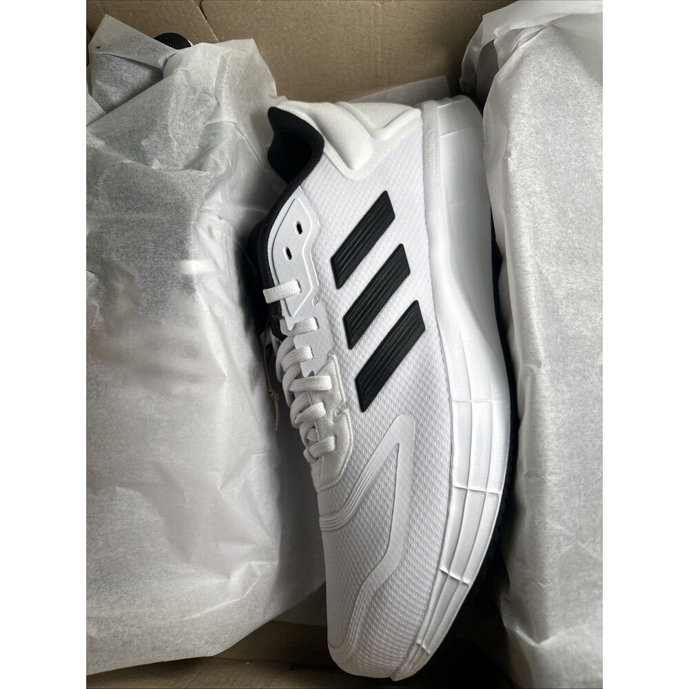 Adidas Duramo 10 Running Shoes Men's Size 10 White/Black - New With Box - Picture 9 of 9